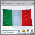 Hot selling good quality professional polyester Italy stock national flag